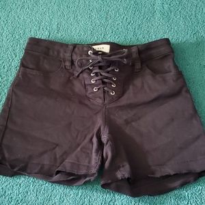 PacSun high rise super stretch shortie 25